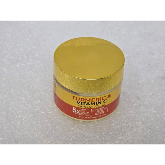 Jaysuing Turmeric & Vitamin C Firming Cream 60g With Hyaluronic Acid & Aloe Vera