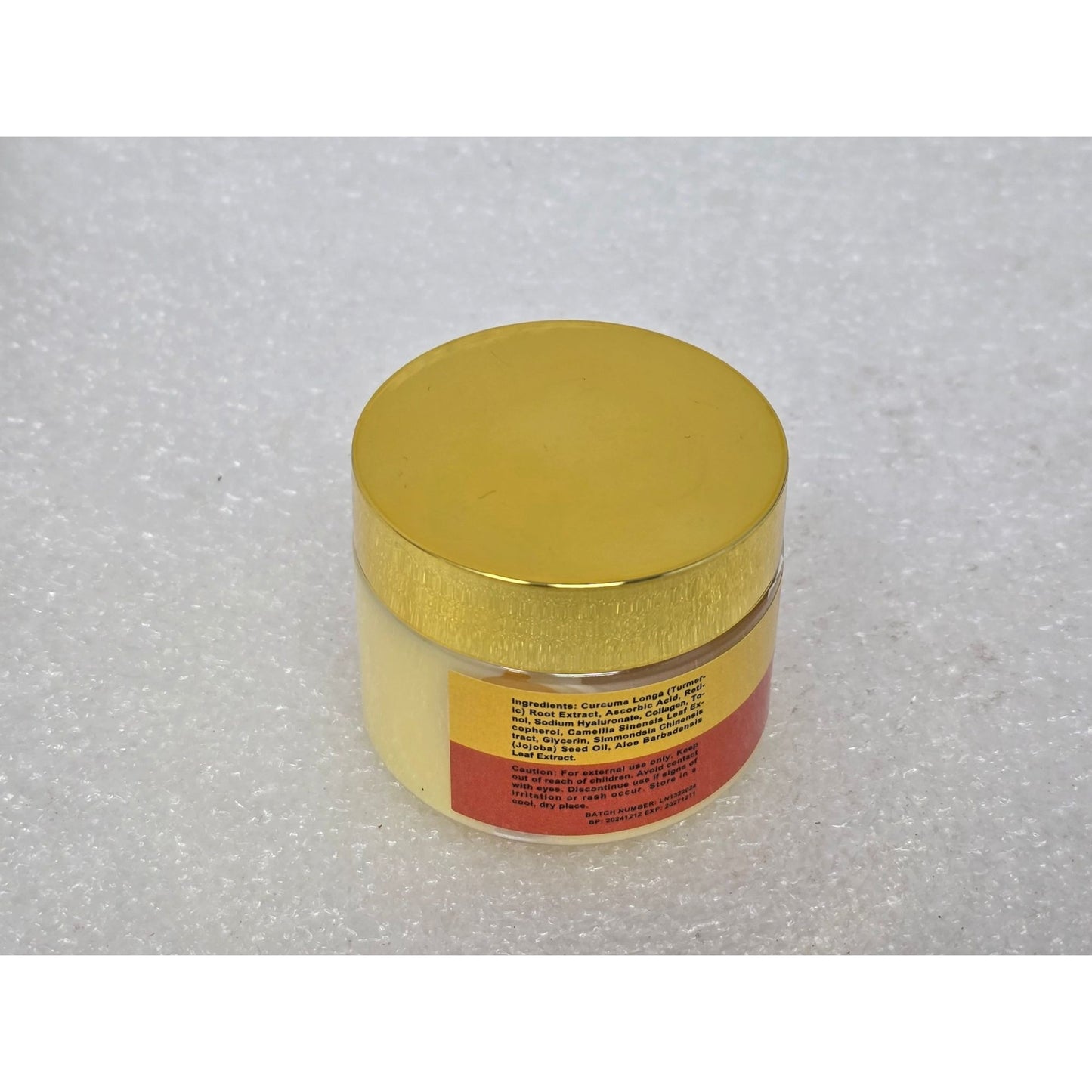 Jaysuing Turmeric & Vitamin C Firming Cream 60g With Hyaluronic Acid & Aloe Vera