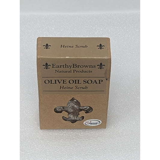 Earthy Browns Olive Oil Soap Heine Scrub