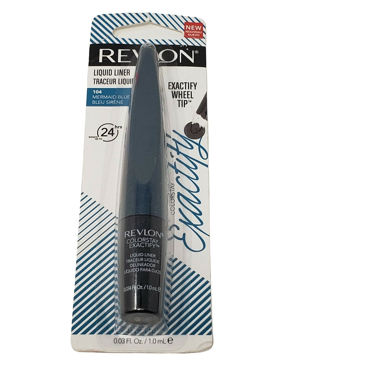 Revlon Colorstay Exactify Liquid Eyeliner 104 Mermaid Blue / Waterproof
