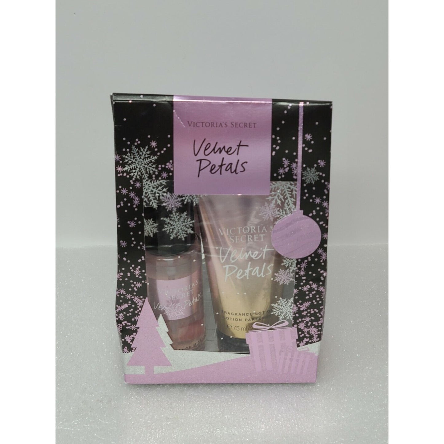 Victoria’s Secret Velvet Petals Gift Set Travel Size Fragrance Mist & Lotion 2.5