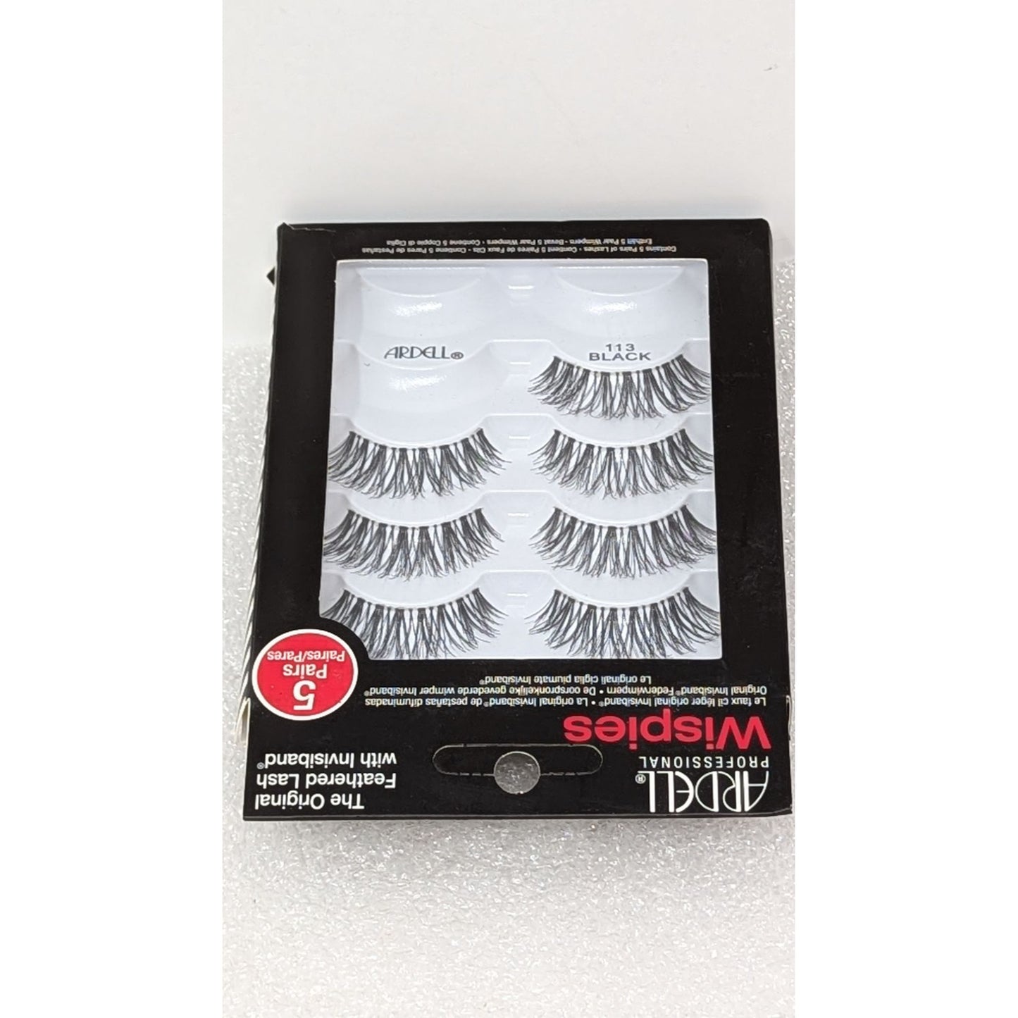 Ardell Professional Wispies 113 Black False Eyelashes (Only includes 3.5 pairs)