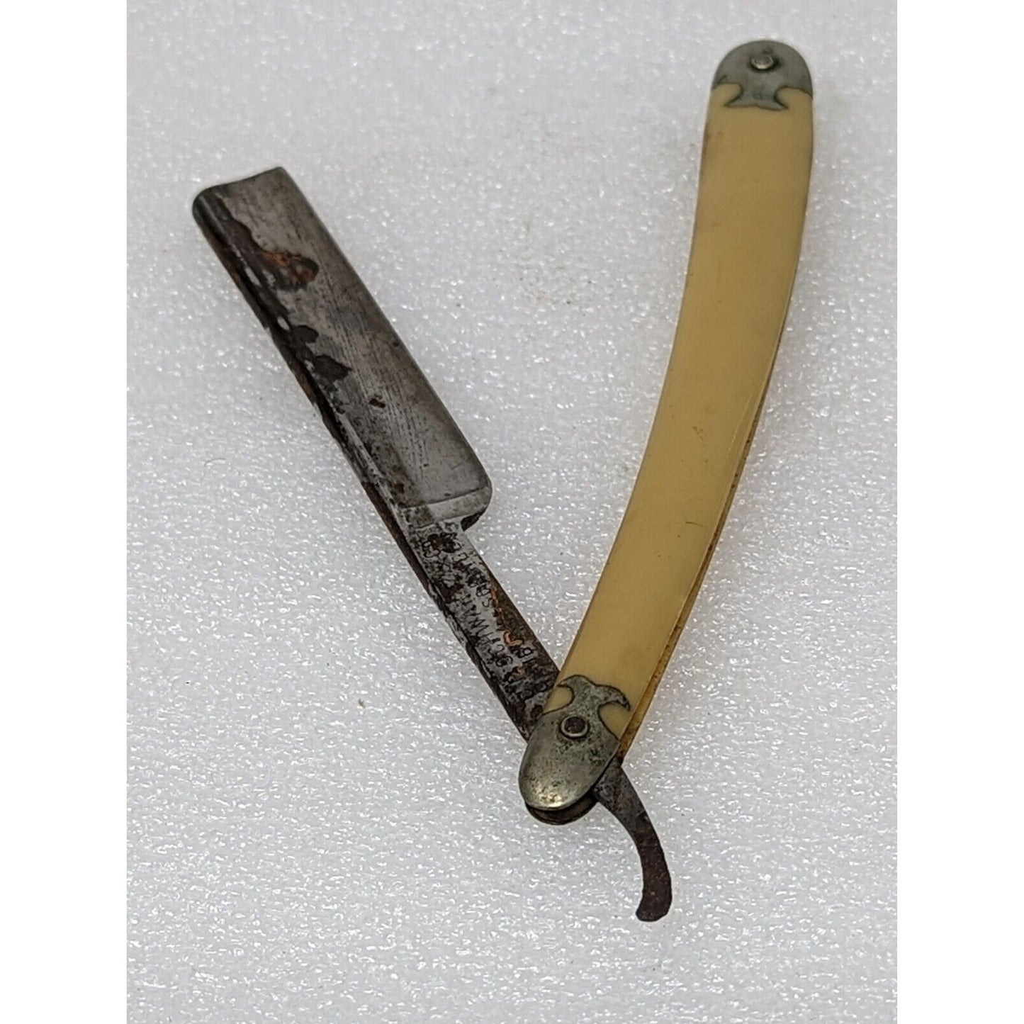 Antique C.F. Schwartz & Co Straight Razor Germany