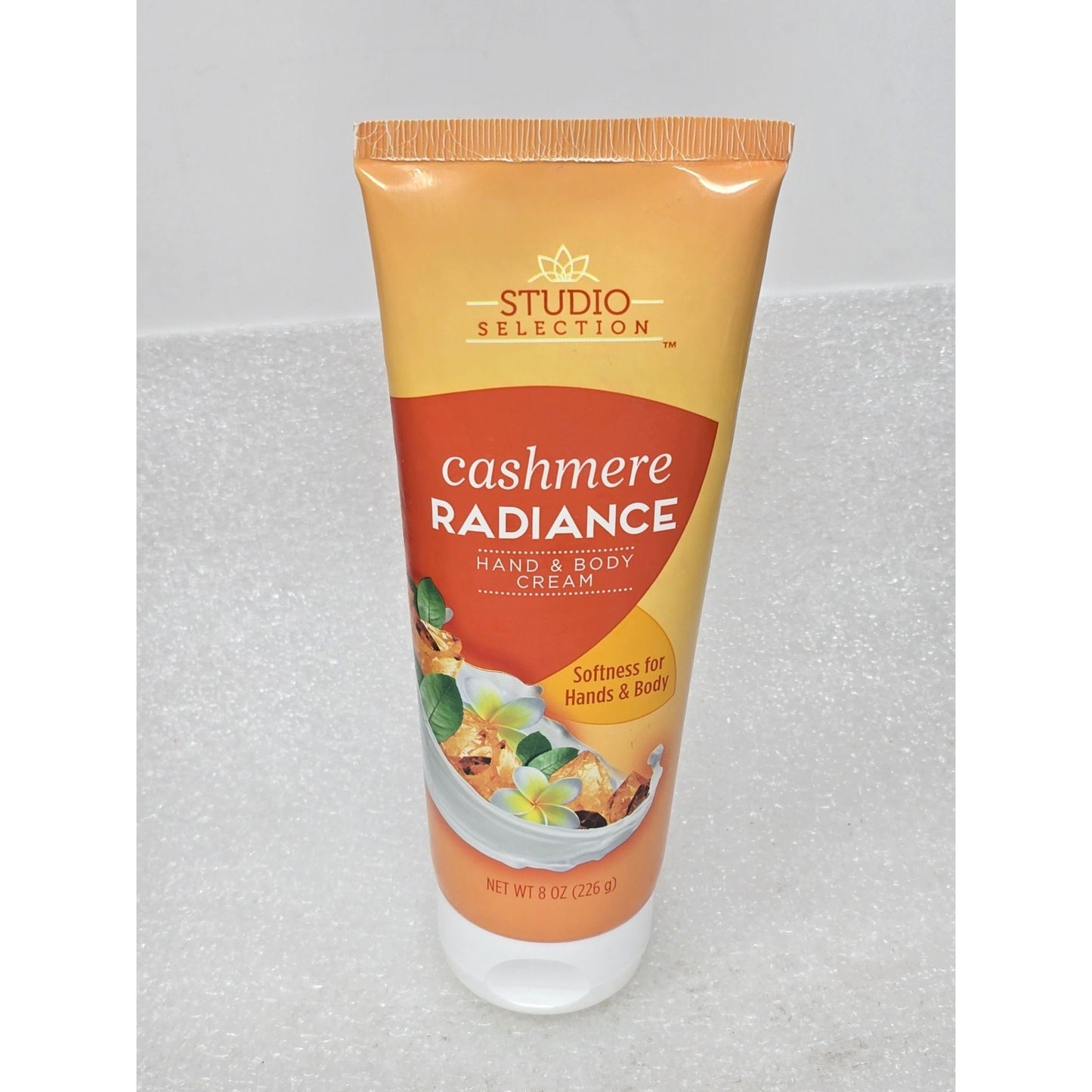 Studio Selection Cashmere Radiance Hand & Body Cream 8 Oz