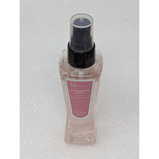 Lila Grace Rosewater Grace Rosewater Peony Scented Body Fragrance Mist 2.2 oz