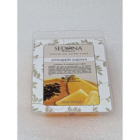 Sedona Pineapple Papaya Scented Wax Warmer Cubes