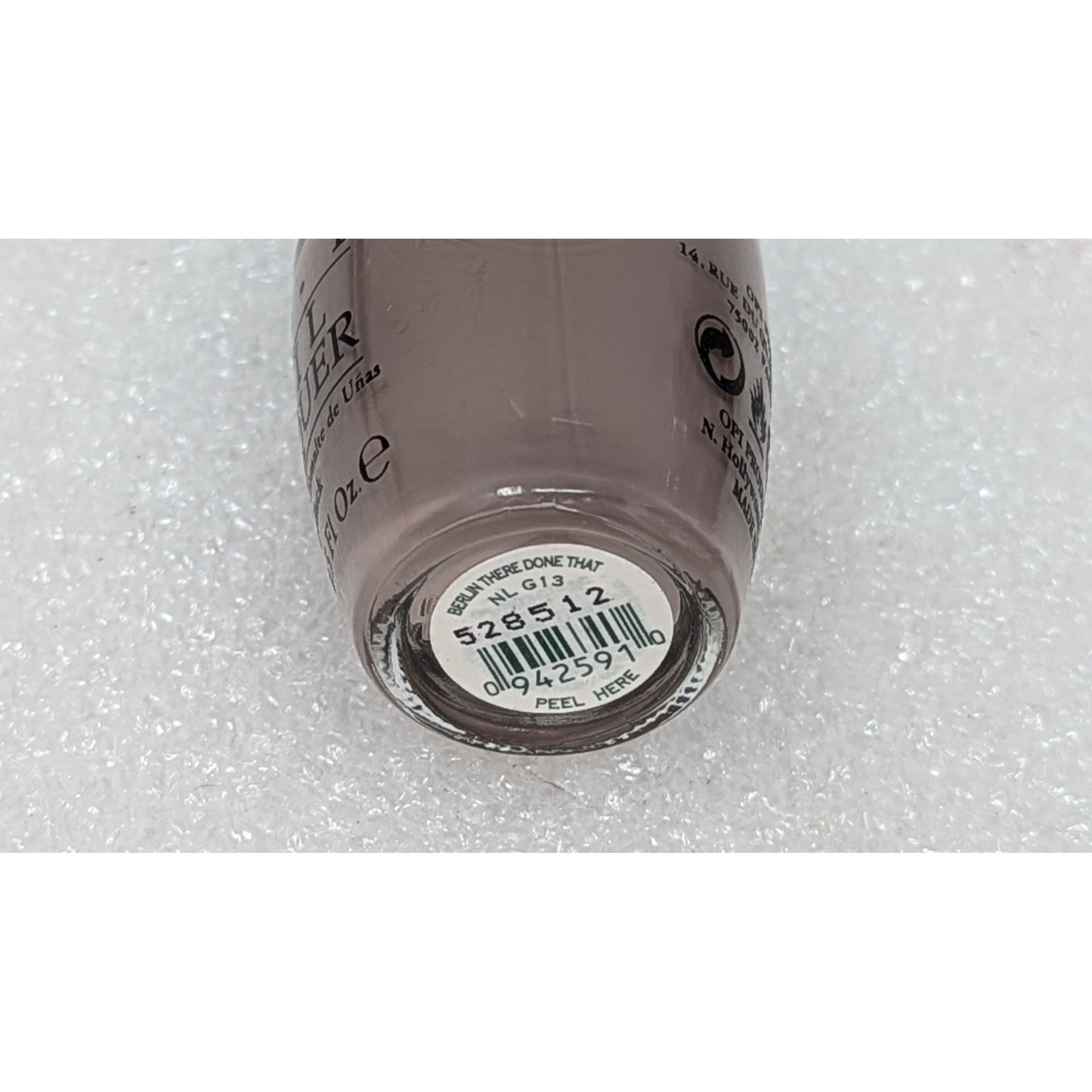 OPI Nail Lacquer Polish Berlin There Done That 15mL