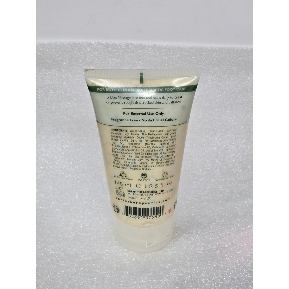 Earth Therapeutics Intensive Heel Repair Moisturizing Balm For Dry Cracked Heels