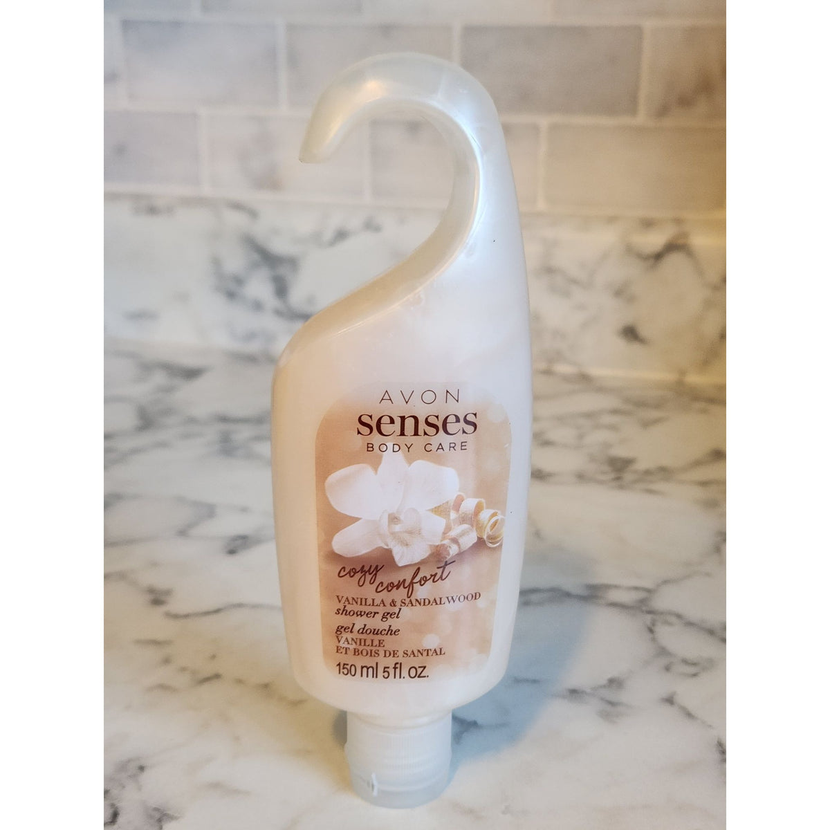 Avon Senses Body Care Vanilla & Sandalwood Shower Gel 5 Fl Oz