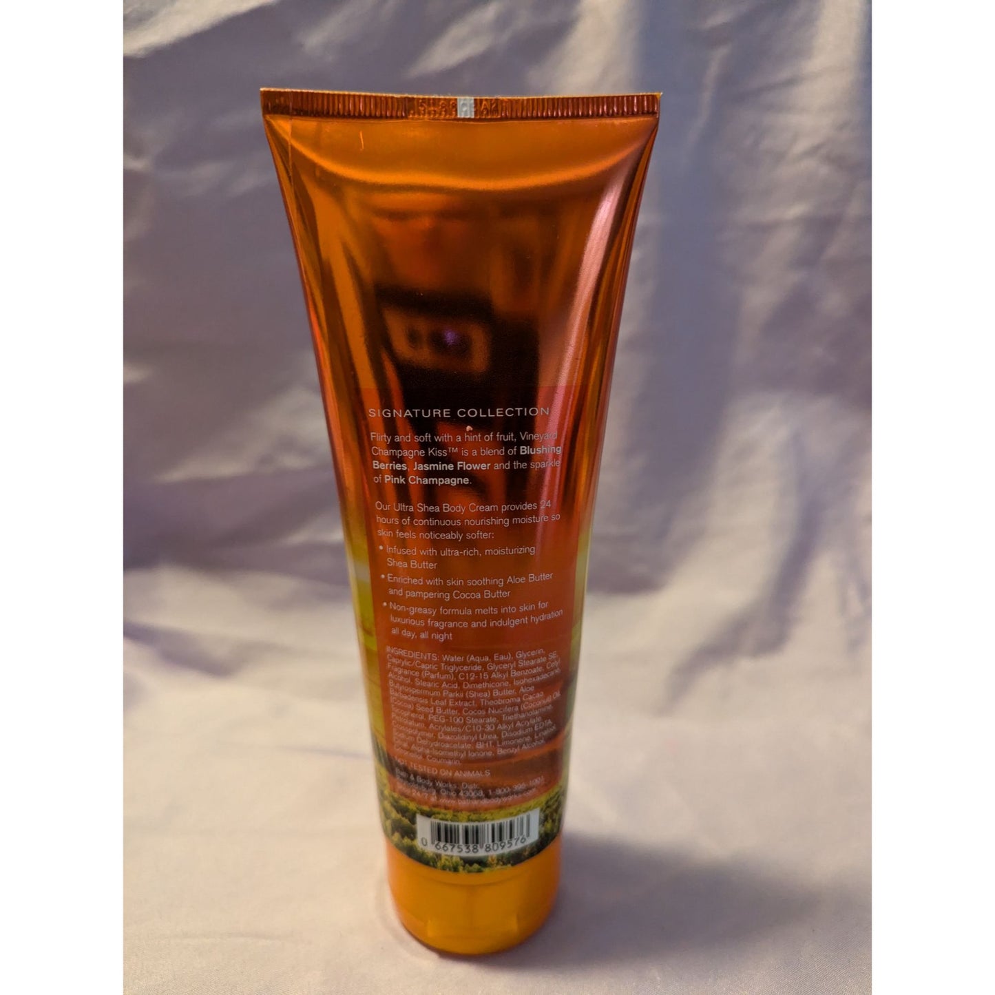 Bath & Body Works Vineyard Champagne Kiss Body Cream 8 Oz Ultra Shea
