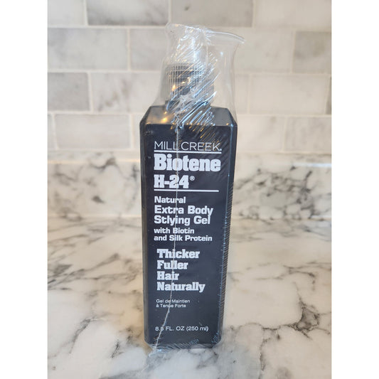 Mill Creek Biotene H-24 Natural Extra Body Styling Gel Biotin & Silk Protein