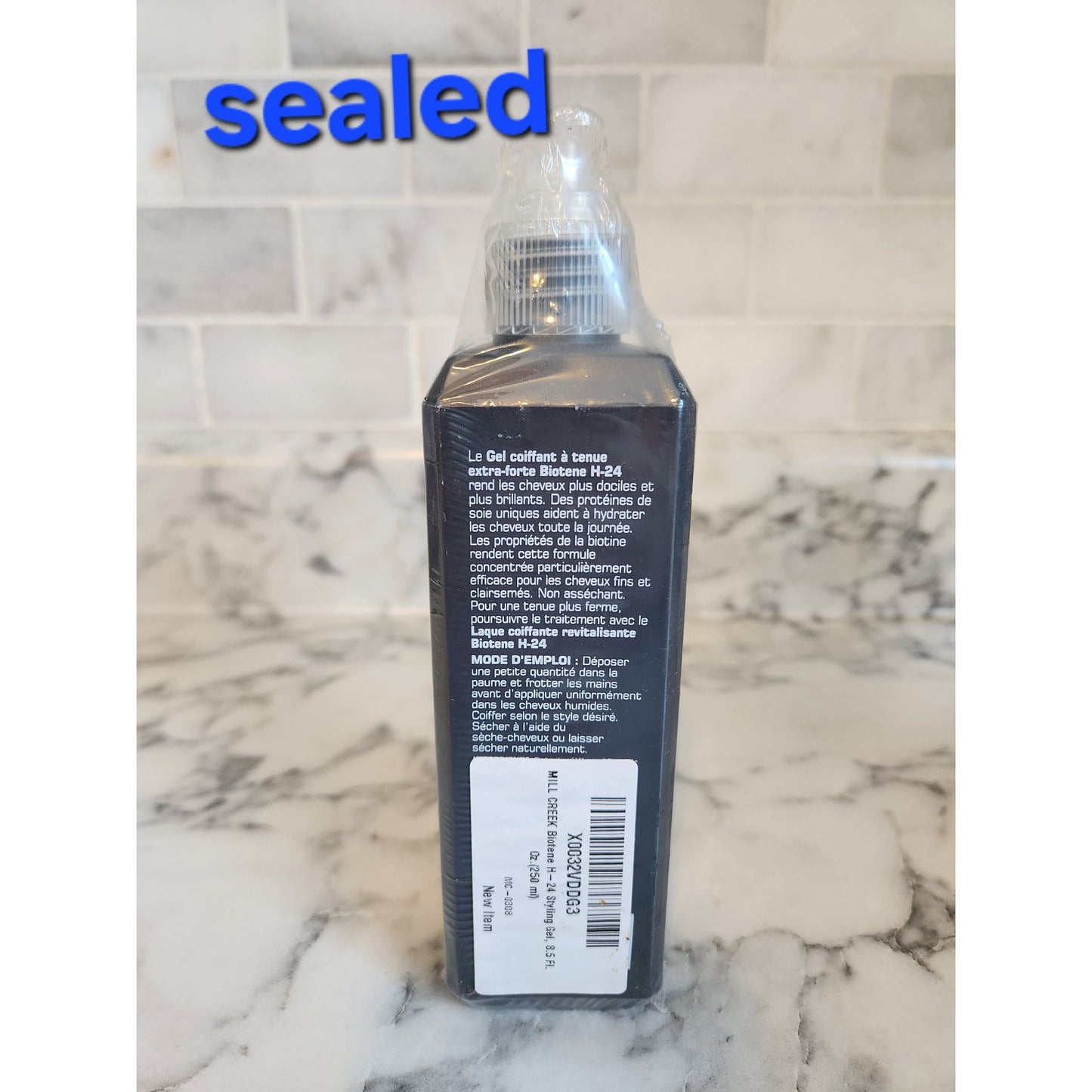 Mill Creek Biotene H-24 Natural Extra Body Styling Gel Biotin & Silk Protein