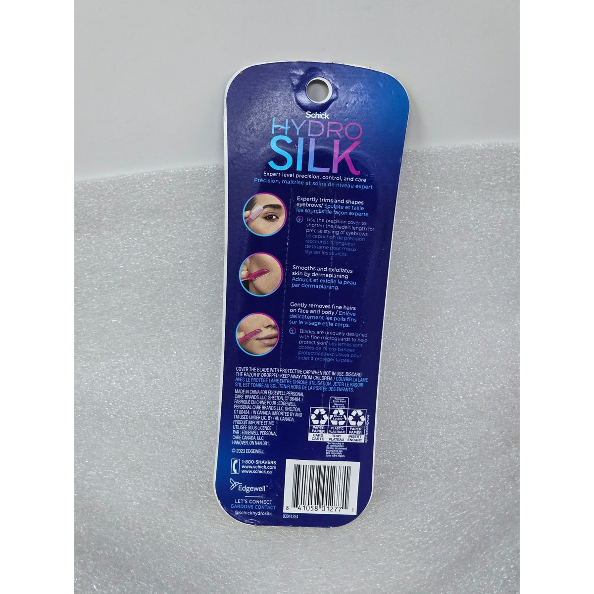 Schick Hydro Silk Touch-Up Razors 5-Pack Precision Brow & Facial Hair Removal Value Pack
