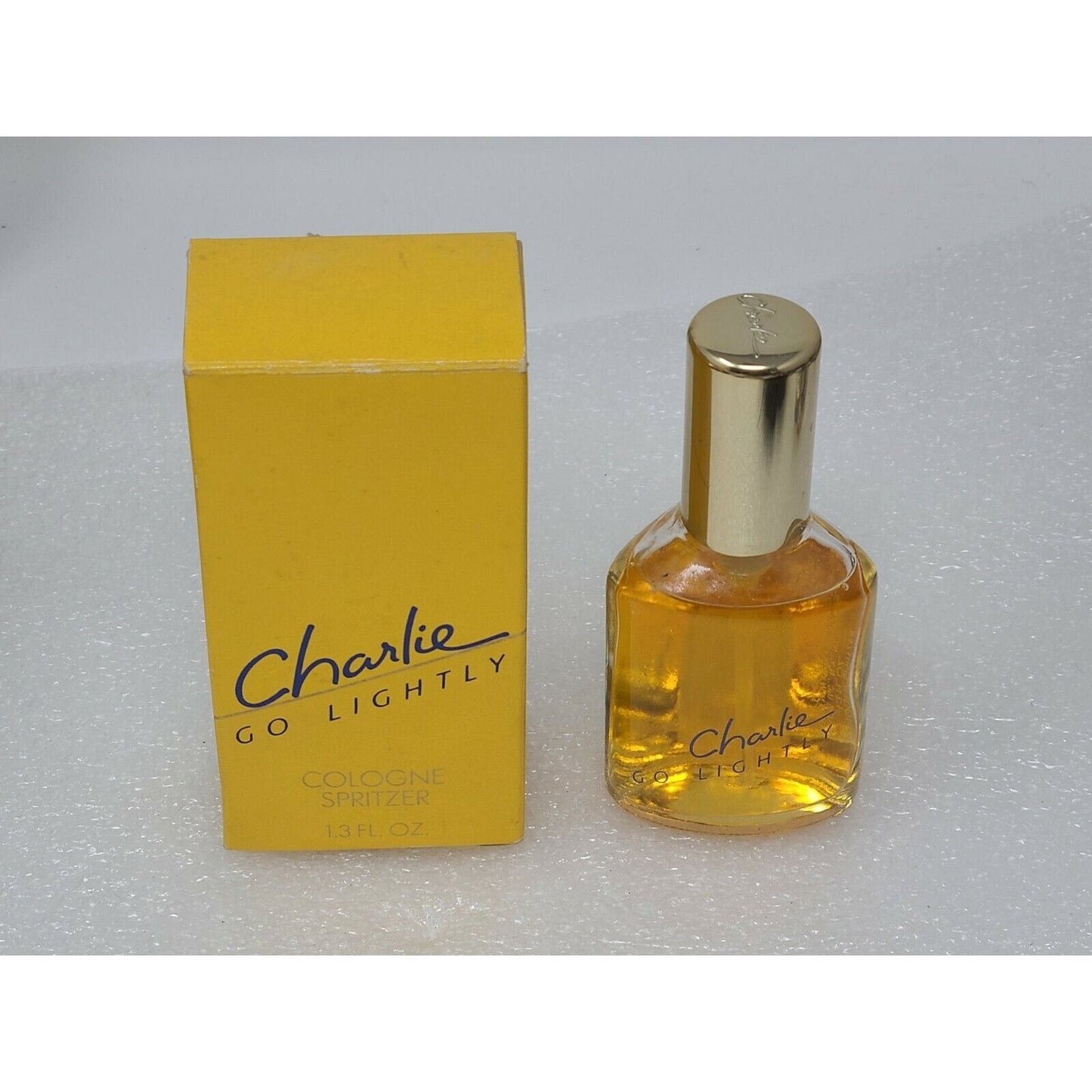 Vintage Revlon Charlie Go Lightly Cologne Spritzer 1.3 Oz