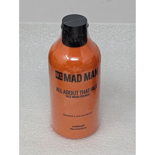 MS Mad Man All About That Face Wash For Men Sandalwood 8.4 oz