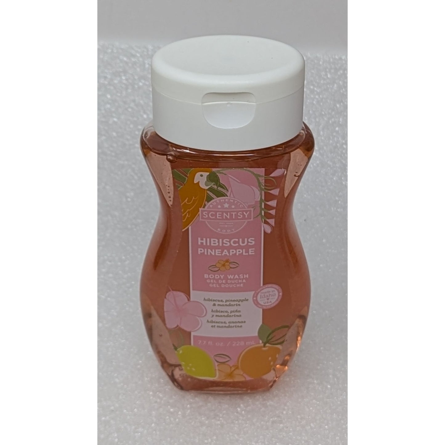 Scentsy Hibiscus Pineapple Body Wash 7.7 Fl Oz / 228 mL