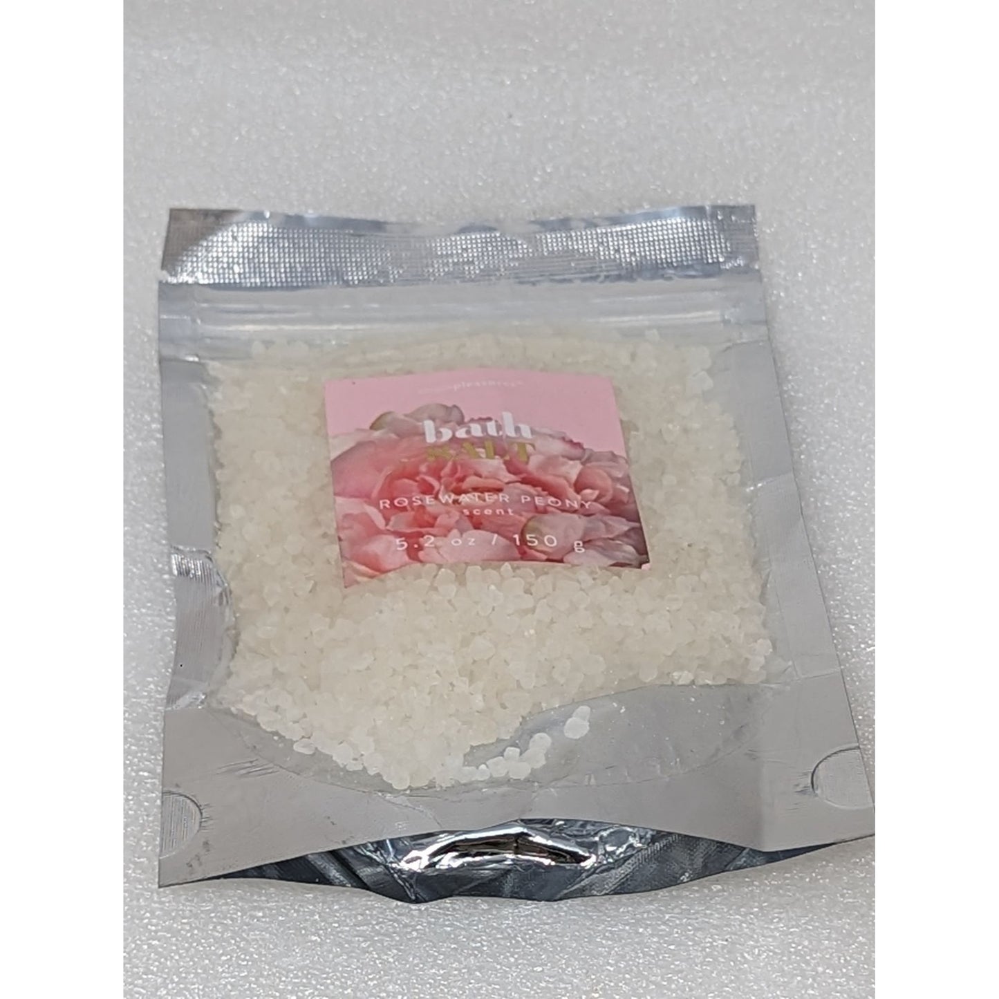 Simple Pleasures Rosewater Peony Scent Bath Salt 5.2 oz