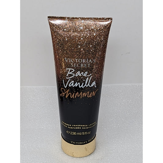 Victoria's Secret Shimmer Bare Vanilla Fragrance Body Lotion 8 oz