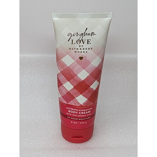 Bath & Body Works Gingham Love Ultimate Hydration Body Cream 8 oz