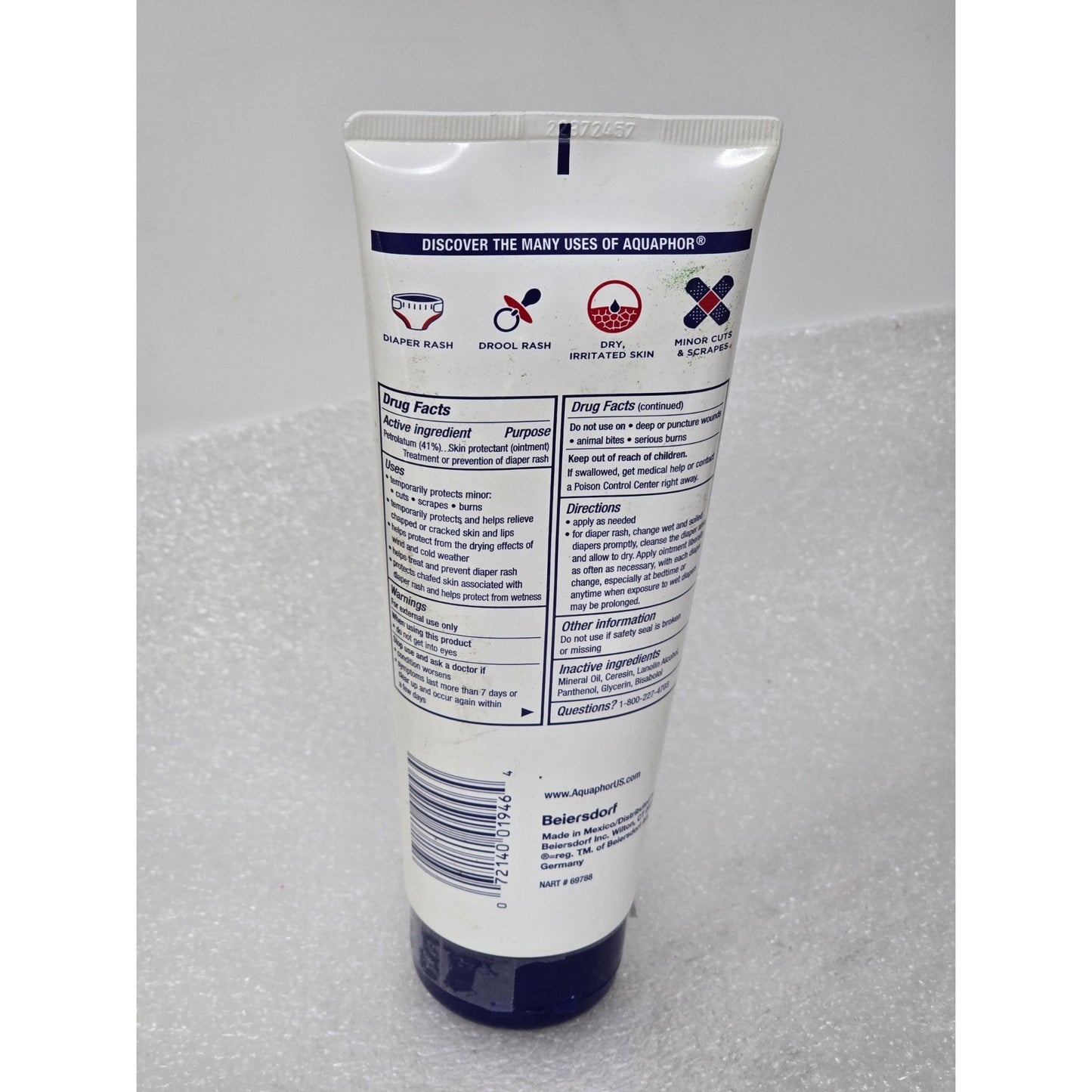 Aquaphor Baby Healing Ointment Advanced Therapy 7 Oz For Dry & Irritated Skin