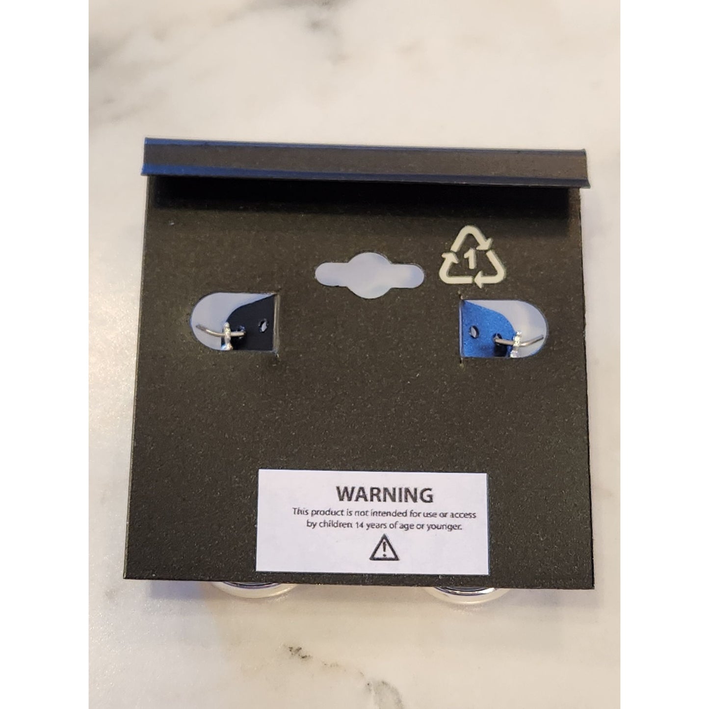 Napier Teardrop Hoop Earrings Silver-Tone Lightweight For Women & Teens