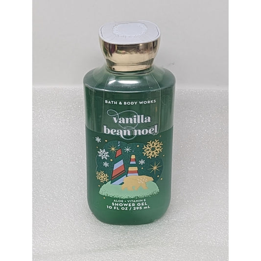 Bath & Body Works Vanilla Bean Noel Shower Gel 10 fl oz Sealed