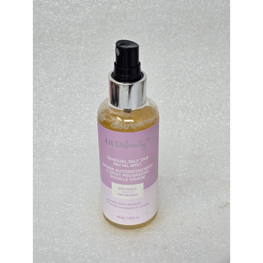 Ulta Beauty Gradual Self Tan Facial Mist  Mango Guava Scented Buildable Glow