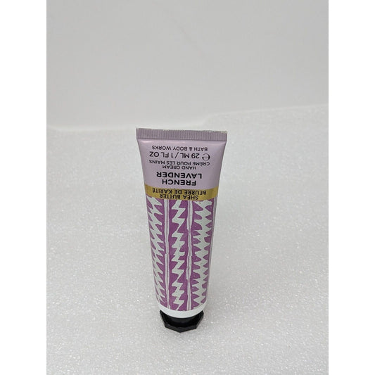 Bath & Body Works French Lavender Shea Butter Hand Cream Travel Size 1 oz