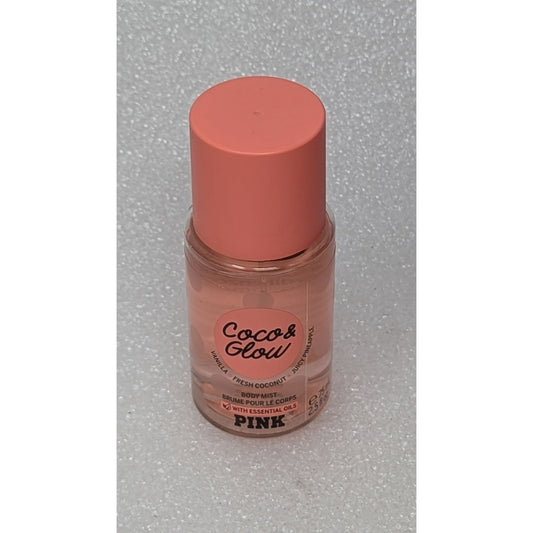 Victoria's Secret Pink Coco & Glow Body Mist 75 ml 2.5 oz Travel Size