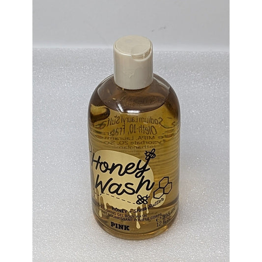 Victoria's Secret Pink Honey Wash Nourishing Gel Body Wash 12 fl oz