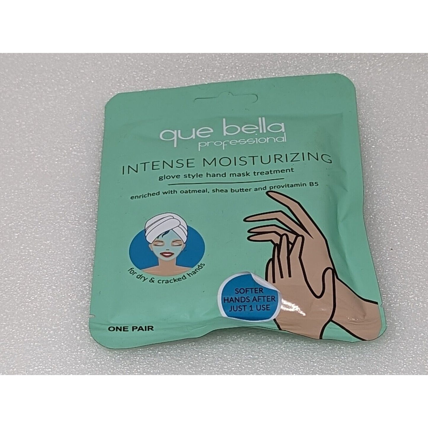 Que Bella Moisturizing Glove Style Hand Mask Treatment