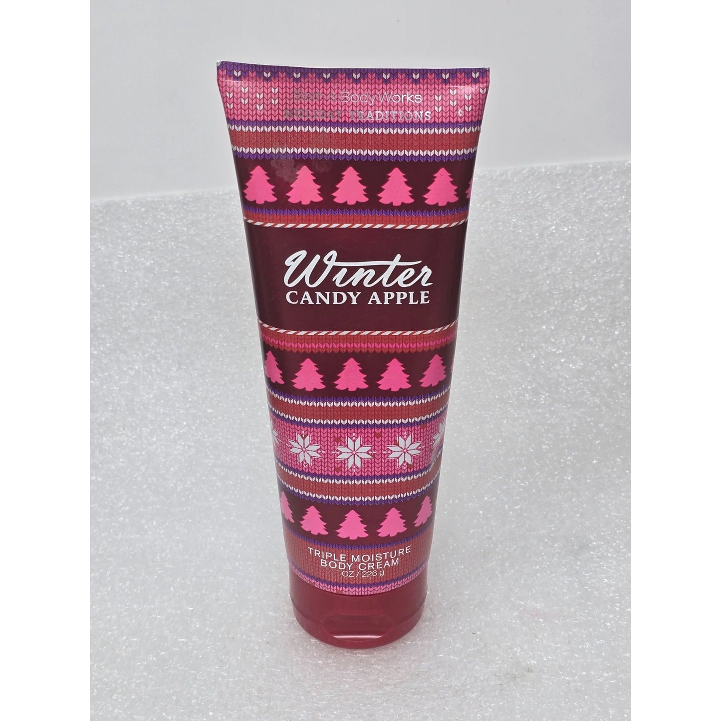 Bath & Body Works Winter Candy Apple Triple Moisture Body Cream 8 oz