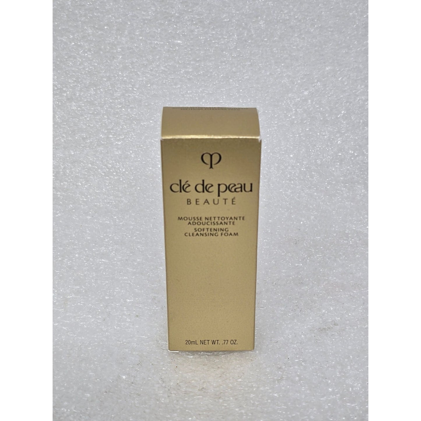 Clé De Peau Beauté Softening Cleansing Foam .77 oz Gold Box Skincare Travel Size