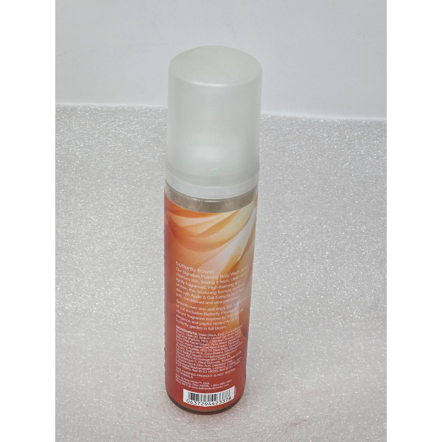 Bath & Body Works Butterfly Flower Foaming Body Wash 6 Oz Signature Collection