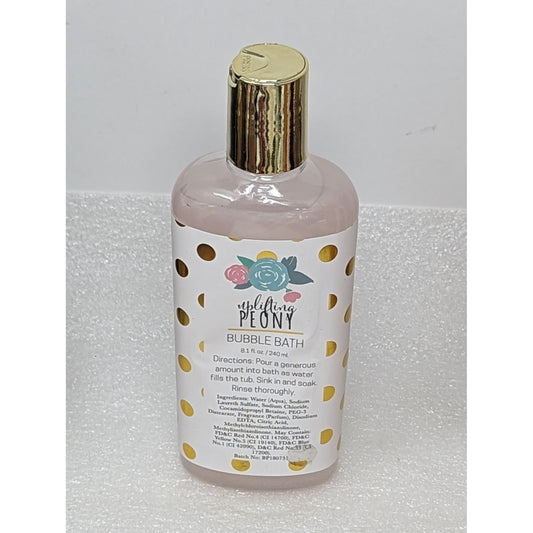 Gold Essence Bath & Body Collection Uplifting Peony Bubble Bath 8.1 oz