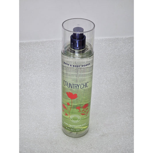 Bath & Body Works Country Chic Fine Fragrance Mist 8 Fl Oz For Body & Hair