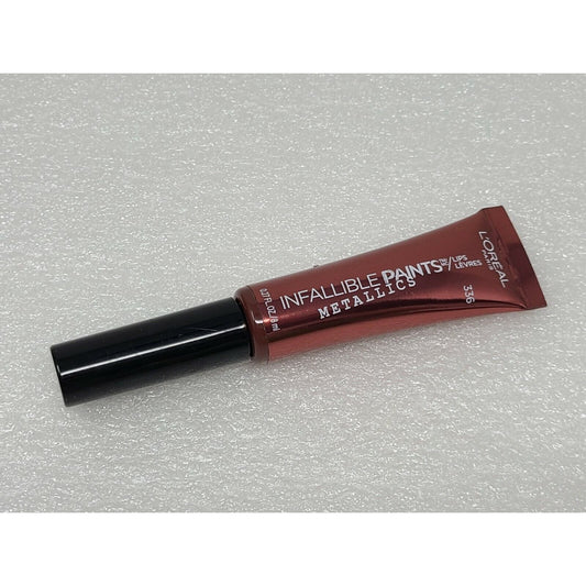 L'Oréal Infallible Paints Lips Metallics #336 Liquid Venom .27 oz