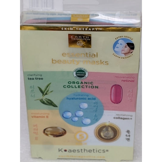 Earth Therapeutics Essential 5 Pack of Beauty Masks