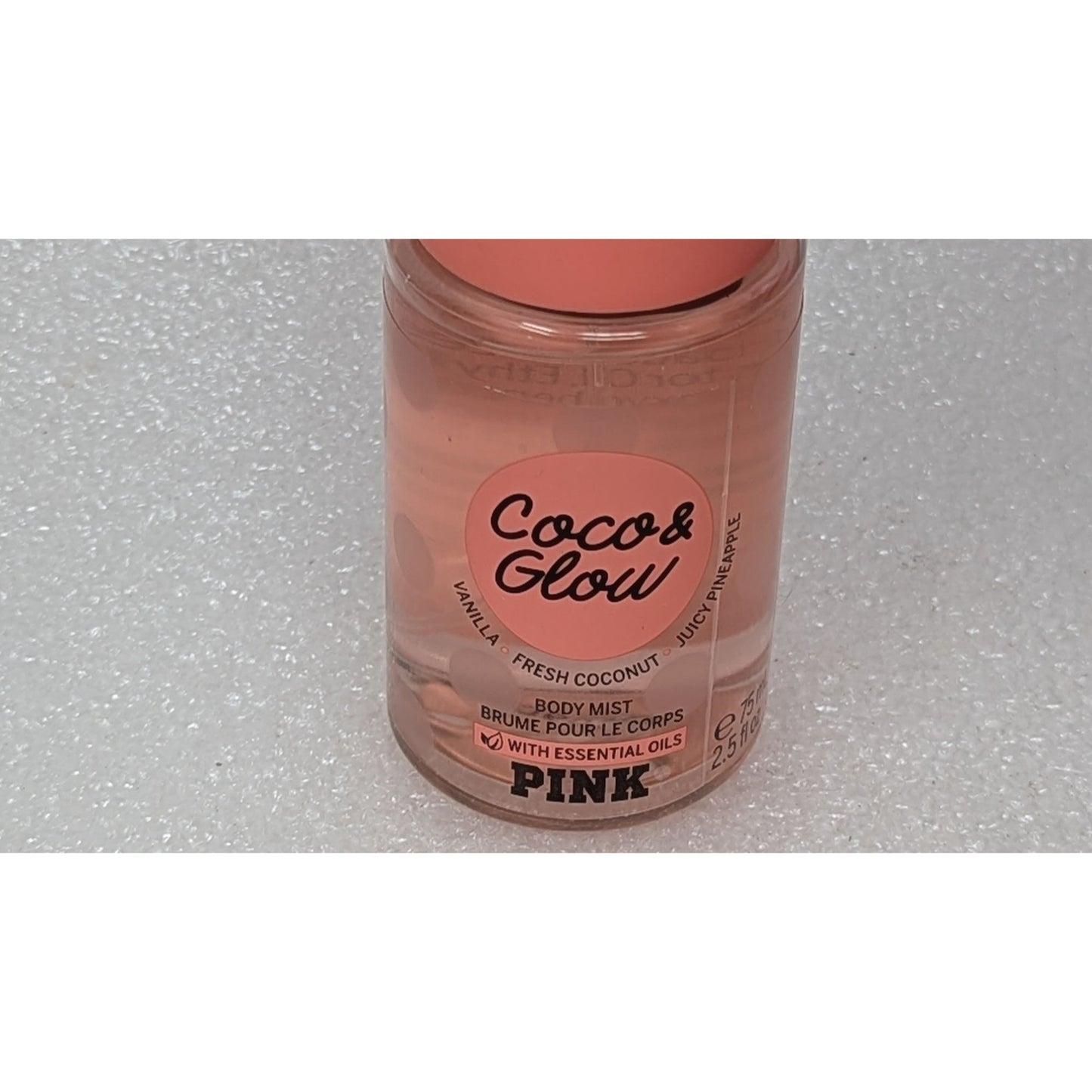 Victoria's Secret Pink Coco & Glow Body Mist 75 ml 2.5 oz Travel Size