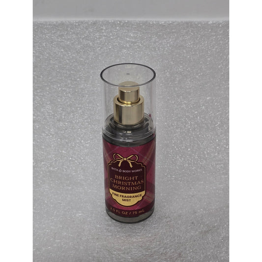 Bath & Body Works Bright Christmas Morning Fine Fragrance Mist 2.5 Fl Oz / 75 mL