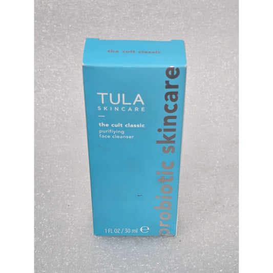 Tula Skincare Cult Classic Purifying Face Cleanser 1 Fl Oz Gel-Based Probiotic