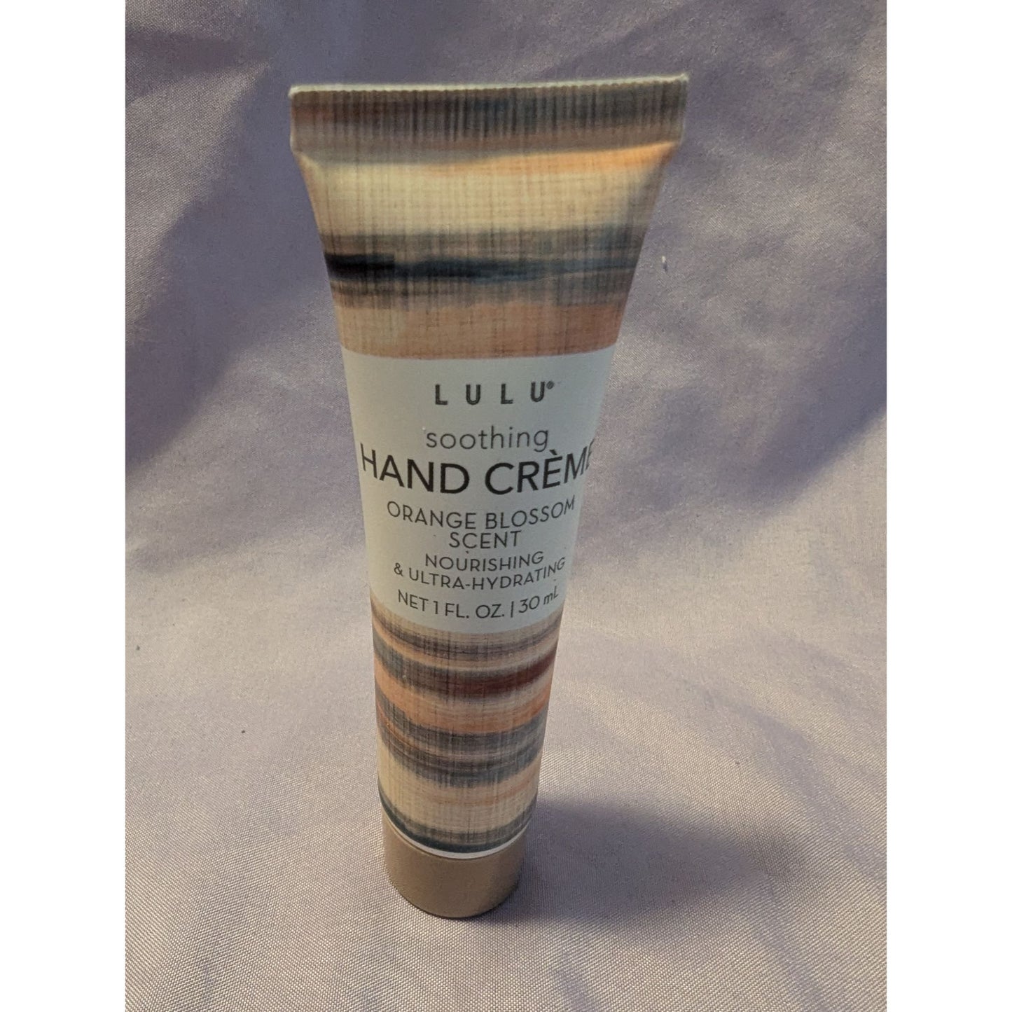 Lulu Soothing Hand Cream Orange Blossom Scent Nourishing & Ultra-Hydrating 1 oz