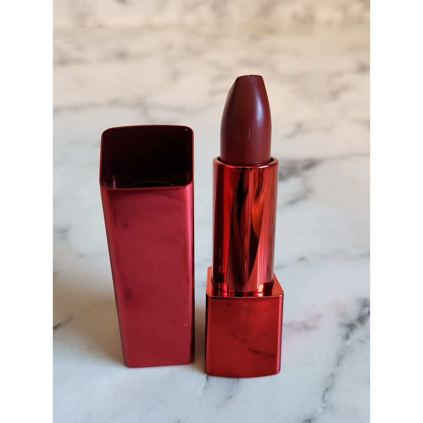 Hourglass Unlocked Satin Crème Lipstick - Red 0 - 0.14 oz, Vegan & Cruelty-Free