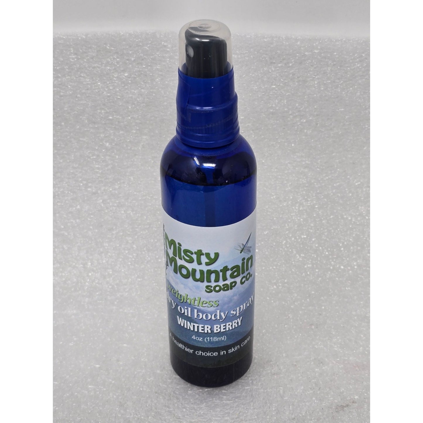 Misty Mountain Soap Co. Weightless Dry Oil Body Spray Winter Berry Moisturizing