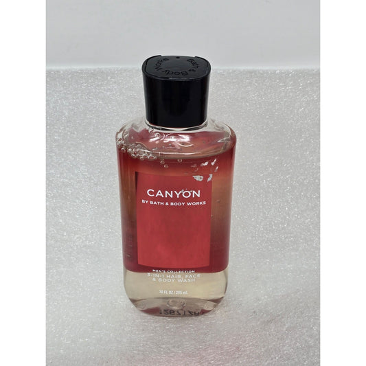 Canyon By Bath & Body Works Mens 3-In-1 Hair Face & Body Wash 10 Fl Oz