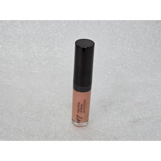 No7 High Shine Lip Gloss Sparkling Rose .15 oz For Stunning Glossy Finish
