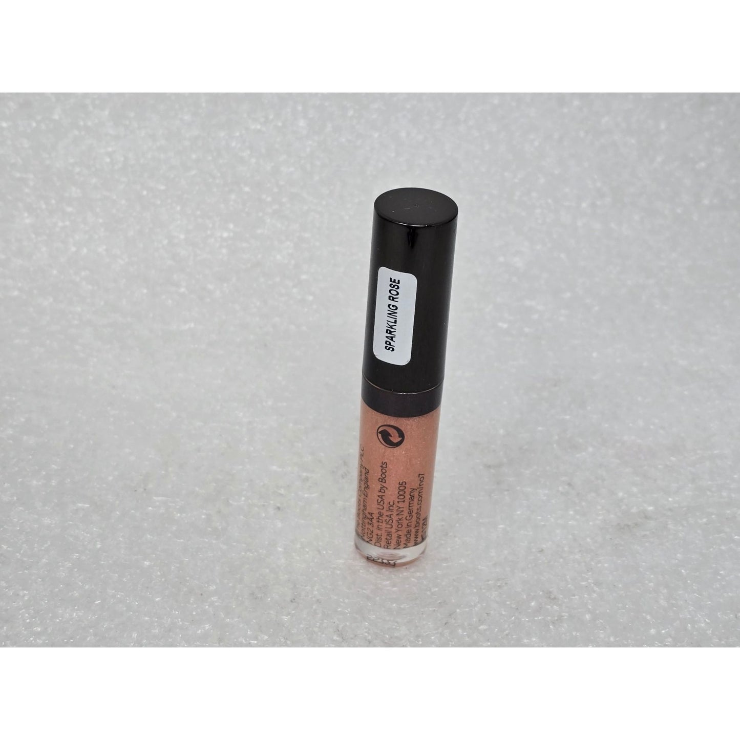 No7 High Shine Lip Gloss Sparkling Rose .15 oz For Stunning Glossy Finish