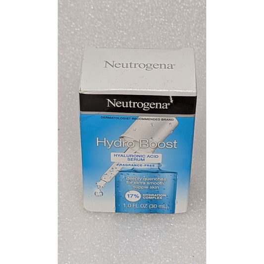 Neutrogena Hydro Boost Hyaluronic Acid Serum 1.0 Fl Oz Fragrance-Free