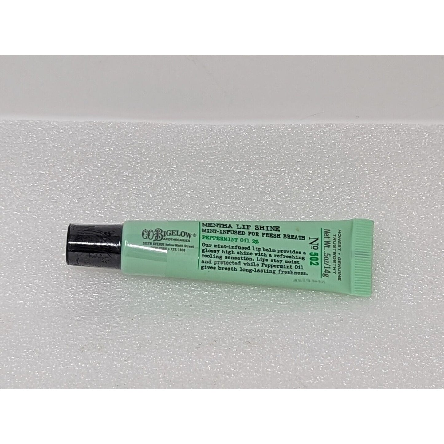 Bath & Body Works C.O. Bigelow Mentha Lip Shine No. 502 Peppermint Oil