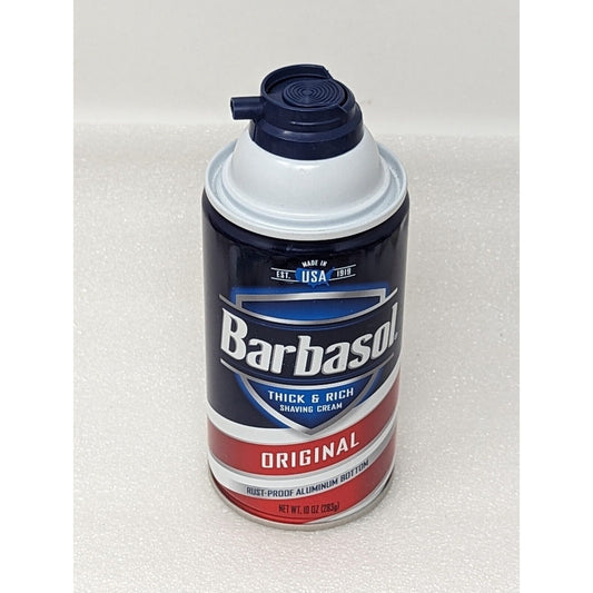 Barbasol Original Thick & Rich Shaving Cream for Men 10 Oz